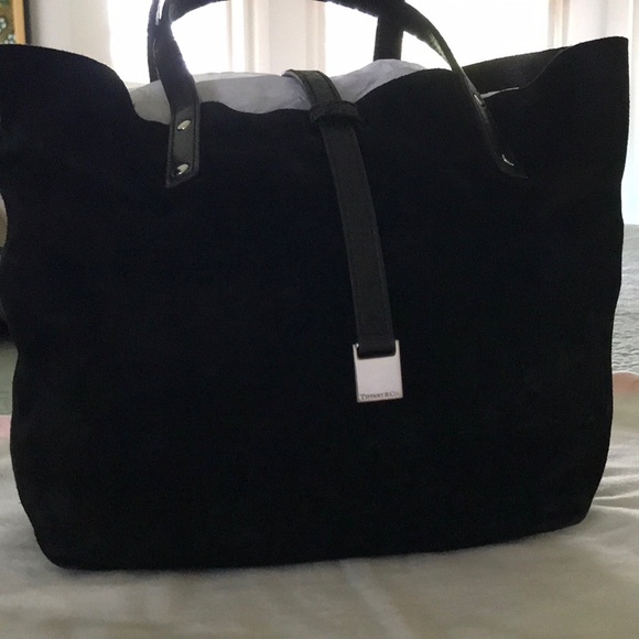 Tiffany & Co. Handbags - **AUTHENTIC** Tiffany & Company Suede Tote